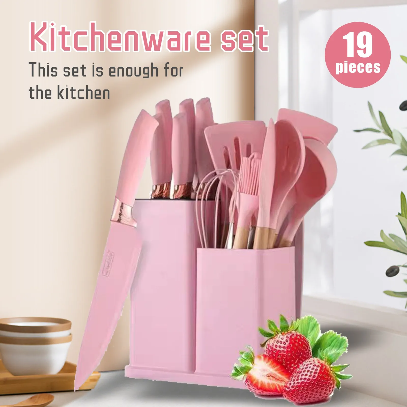Set Pisau Dapur Stainless Steel 19 in 1 dengan Gagang Wooden dan Mata Pisau Baja Tahan Karat Kitchenware
Set Pisau Dapur Stainless Steel 19 in 1 dengan Gagang Wooden dan Mata Pisau Baja Tahan Karat Kitchenware
