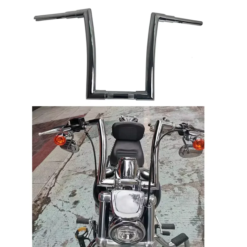 Motorcycle 16 "retrofit handle for Harley X48 1200 883 Road King Soft Tail Fat Boy Breakthrough Dana successor 1.5 thick handle
Motorcycle 16 "retrofit handle for Harley X48 1200 883 Road King Soft Tail Fat Boy Breakthrough Dana successor 1.5 thick handle