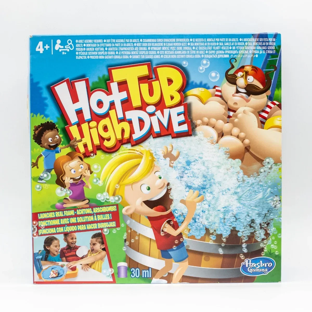 Hasbro Gaming Hot Tub High Dive Game with Bubbles for Kids Board Game Boys Girls Toy Party Games Children Birthday Gifts
Hasbro Gaming Hot Tub High Dive Game with Bubbles for Kids Board Game Boys Girls Toy Party Games Children Birthday Gifts