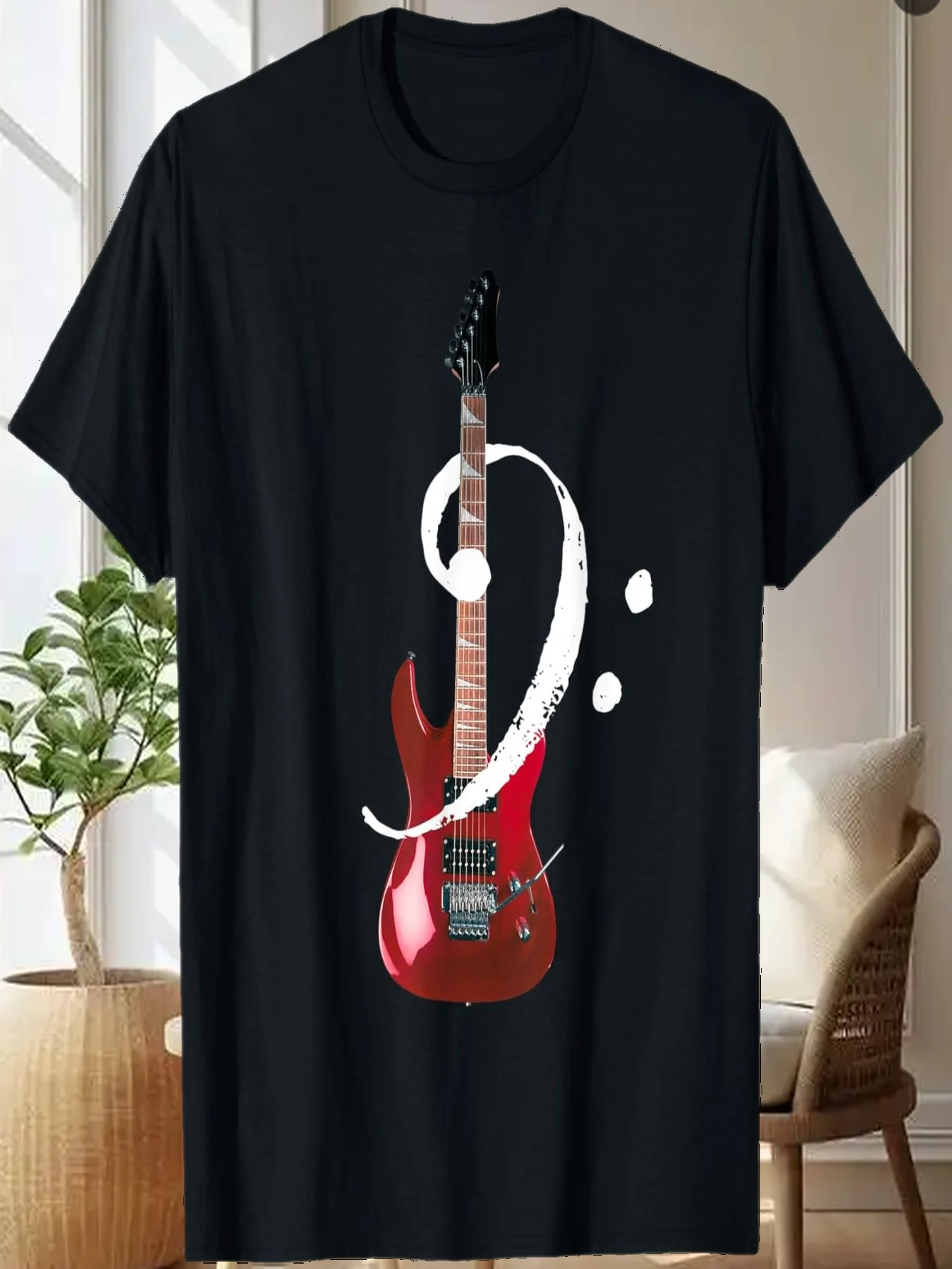 Bass Clef Headstock Guitar bass for bass player gifts T-Shirt
Bass Clef Headstock Guitar bass for bass player gifts T-Shirt