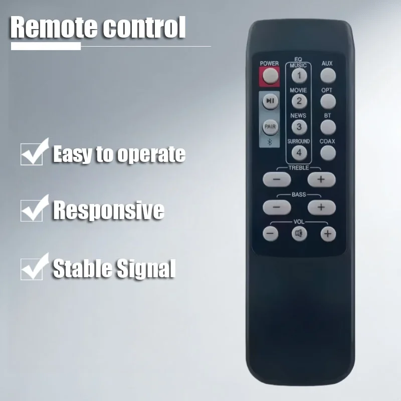 NKlB Replacement Remote Controcompatible with Nakamichi NK1Bsoundbars
NKlB Replacement Remote Controcompatible with Nakamichi NK1Bsoundbars