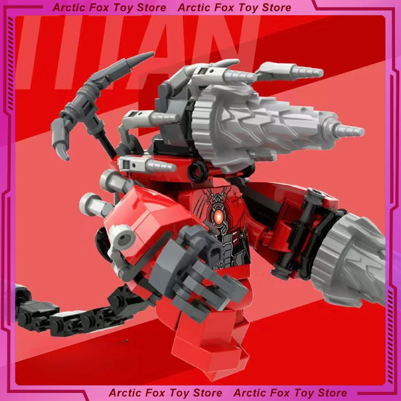 Новая аниме-фигурка «Дрилмен», 14 см, периферийная модель из ПВХ, сборные строительные блоки, украшение для рабочего стола, подарки и игрушки для детей
Новая аниме-фигурка «Дрилмен», 14 см, периферийная модель из ПВХ, сборные строительные блоки, украшение для рабочего стола, подарки и игрушки для детей