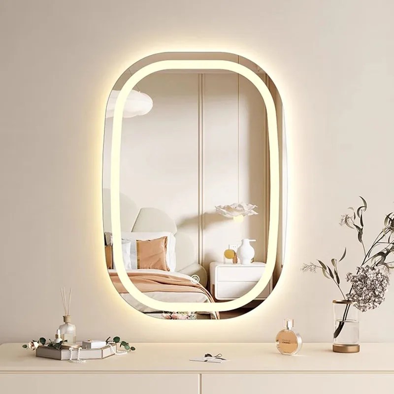 Large Modern Makeup Mirror Hanging Led Light Bathroom Bedroom Makeup Mirror Creative Wall Hogar Y Decoracion Room Decoration
Large Modern Makeup Mirror Hanging Led Light Bathroom Bedroom Makeup Mirror Creative Wall Hogar Y Decoracion Room Decoration