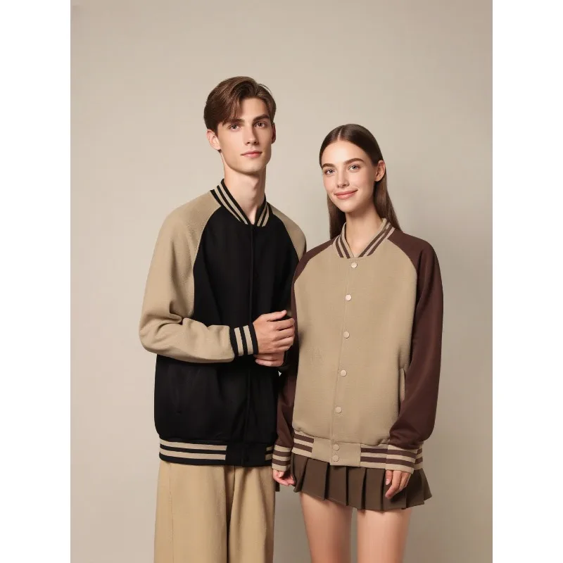 Осень-зима 2024, мужские и женские бейсбольные майки, новые куртки с длинными рукавами, повседневные куртки, толстовки, контрастные топы
Осень-зима 2024, мужские и женские бейсбольные майки, новые куртки с длинными рукавами, повседневные куртки, толстовки, контрастные топы