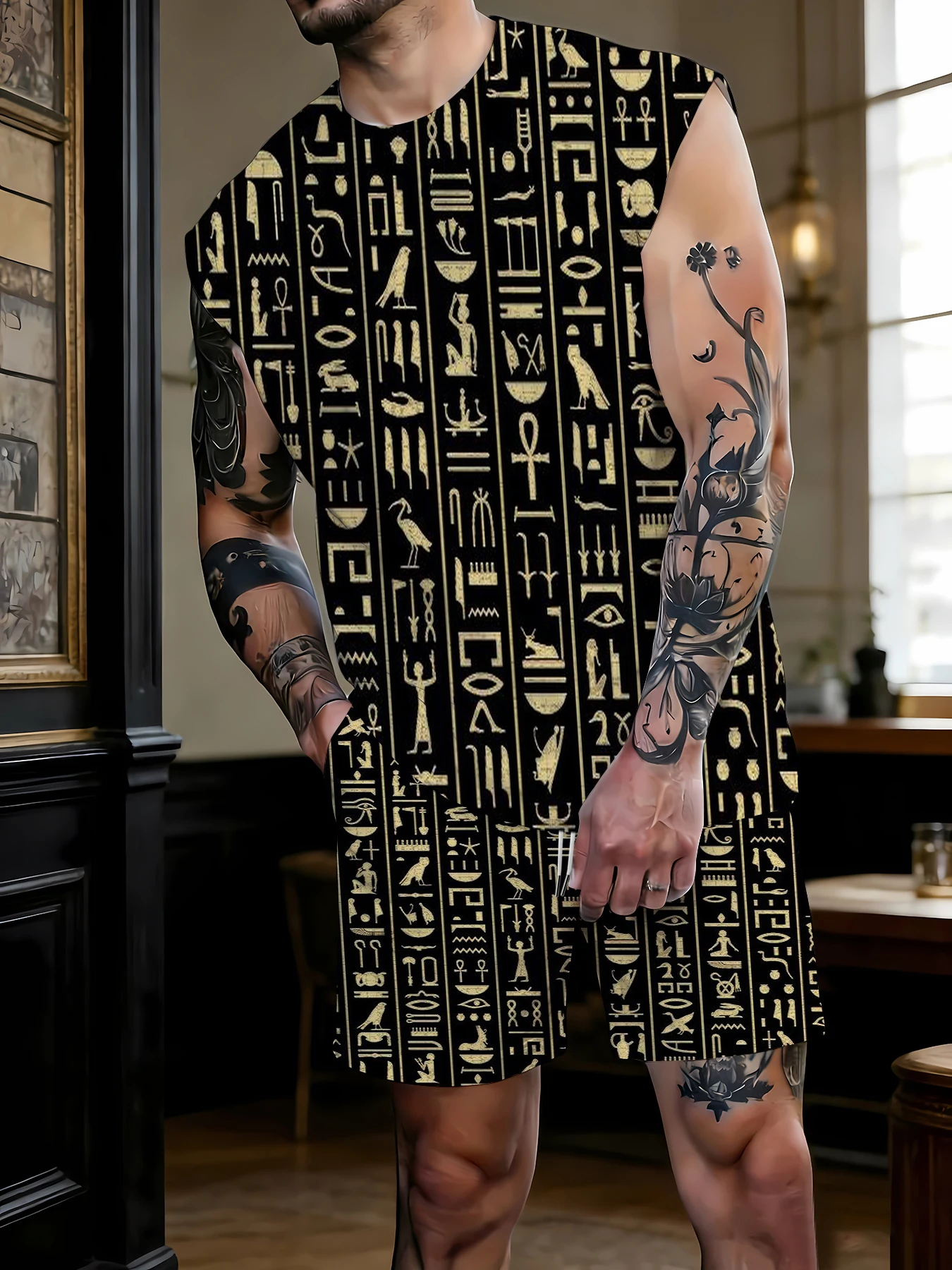 Men's Quick Dry Tank Top and Shorts Set Polyester Athletic Gym Workout 2 Piece Suit Standard Size
Men's Quick Dry Tank Top and Shorts Set Polyester Athletic Gym Workout 2 Piece Suit Standard Size