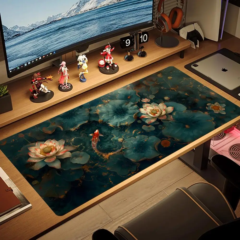 Fish play lotus leaves Mouse Pad Large MousePad XXL Gaming Rubber Lock Desk Mat mini PC Computer laptop Gamer tablet work office
Fish play lotus leaves Mouse Pad Large MousePad XXL Gaming Rubber Lock Desk Mat mini PC Computer laptop Gamer tablet work office