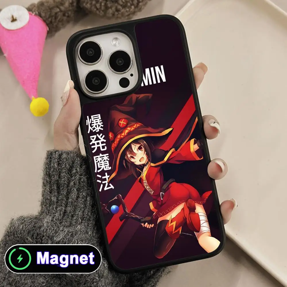 Konosuba Megumin Phone Case for iPhone 17 16 15 14 13 12 11 Air Pro Max Plus Matte Surface Magnet Cover
Konosuba Megumin Phone Case for iPhone 17 16 15 14 13 12 11 Air Pro Max Plus Matte Surface Magnet Cover