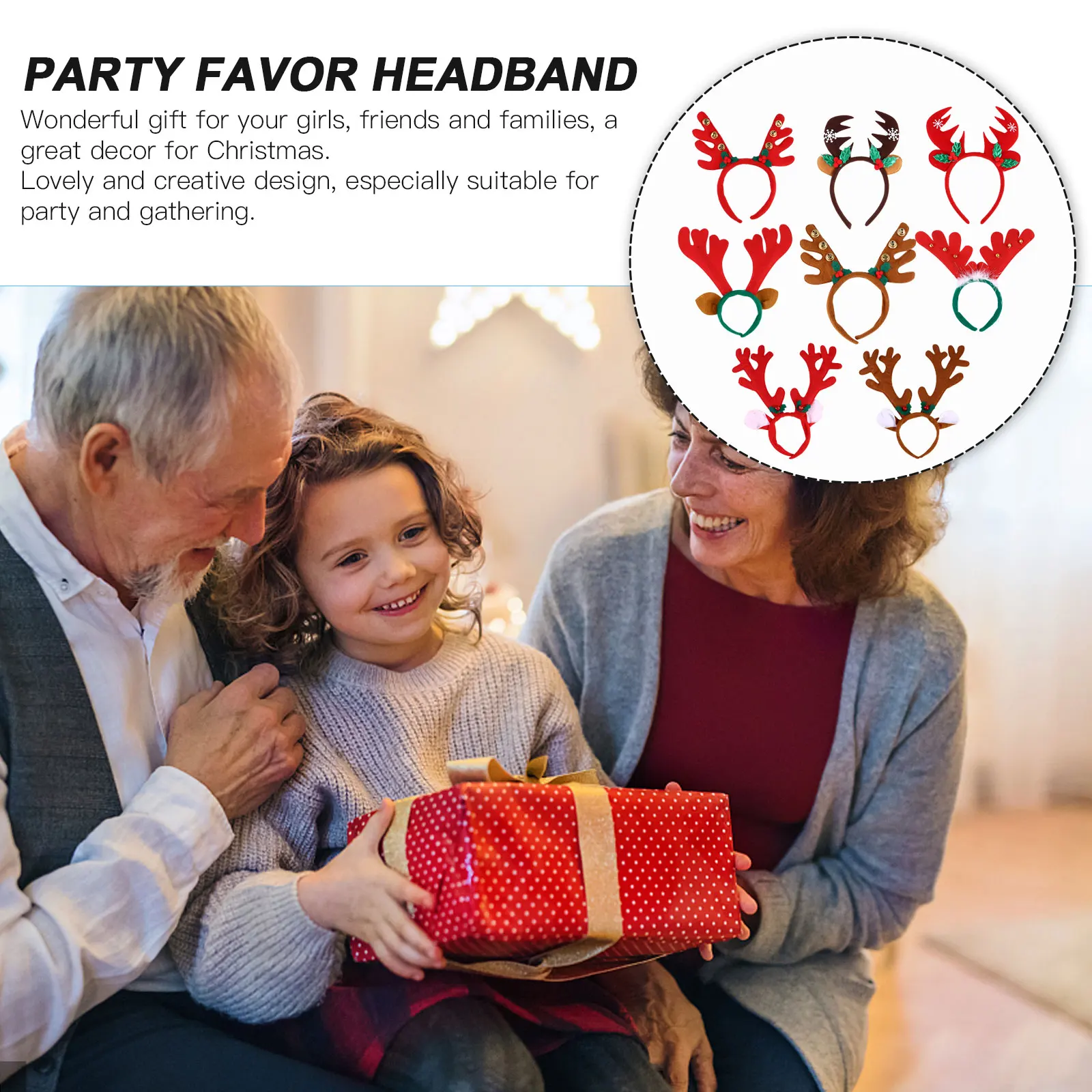 Christmas Antler Headb Lovely Hair Accessories Hoop Supplies Photo Props Party Favor Adorable Design Vibrant Colors Great
Christmas Antler Headb Lovely Hair Accessories Hoop Supplies Photo Props Party Favor Adorable Design Vibrant Colors Great