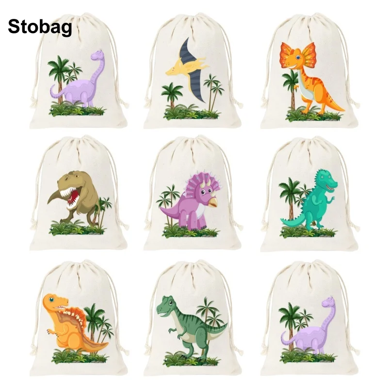 StoBag 5pcs Cartoon Dinosaur Drawstring Bags Cotton Kids Children Bundle Pocket Candy Gift Package Small Storage Pouch Party
StoBag 5pcs Cartoon Dinosaur Drawstring Bags Cotton Kids Children Bundle Pocket Candy Gift Package Small Storage Pouch Party