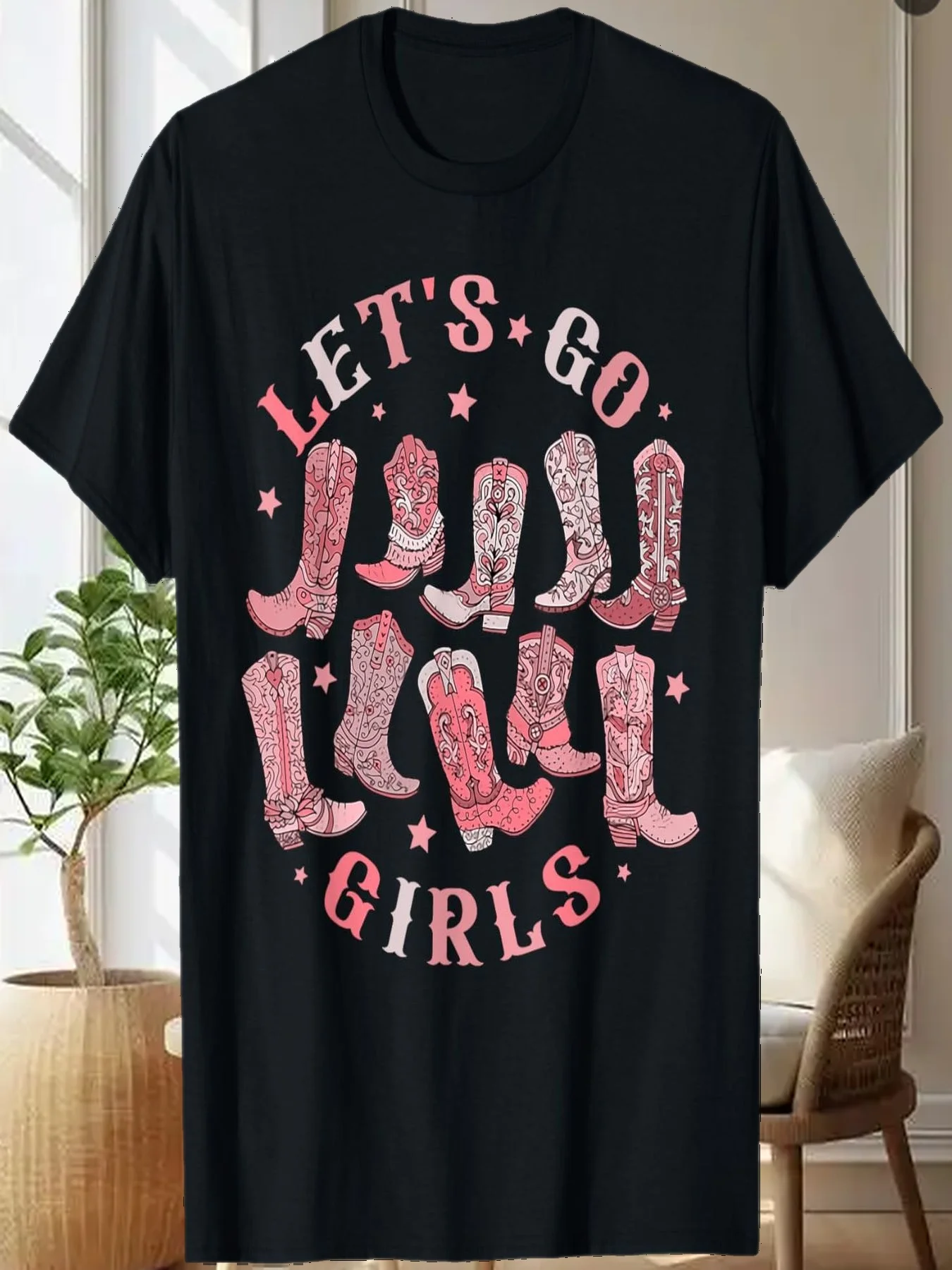 Let's Go Girls Western Rodeo Cowgirls Cowboy Boots T-Shirt
Let's Go Girls Western Rodeo Cowgirls Cowboy Boots T-Shirt