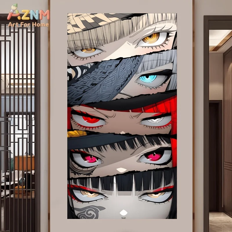 AZNM Anime Girls Eyes Collage Canvas Wall Art Cool Manga Print Unframed Home Decor Painting
AZNM Anime Girls Eyes Collage Canvas Wall Art Cool Manga Print Unframed Home Decor Painting