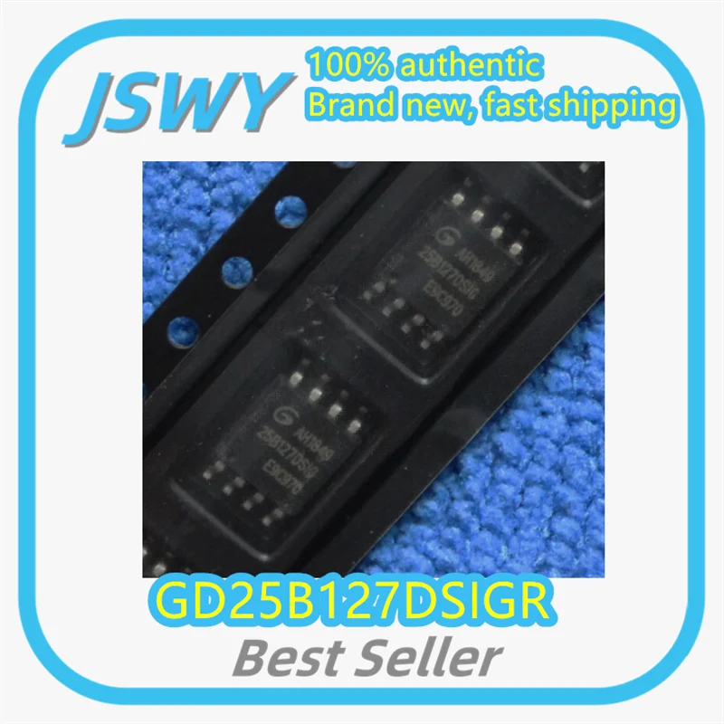(5/50 pcs) GD25B127DSIGR GD25B127 Silkscreen 25B127DSIG SOP8 Integrated Circuit IC Genuine Stock
(5/50 pcs) GD25B127DSIGR GD25B127 Silkscreen 25B127DSIG SOP8 Integrated Circuit IC Genuine Stock