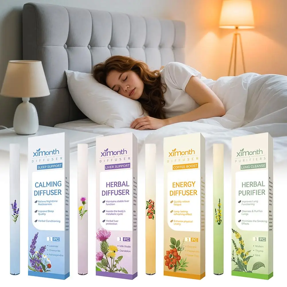 Portable Herbal Aromatherapy Pen Natural Fragrance Sleep Care Stick Refresh Air Clear Breathing Relax Mind Portable Diffuser Pen
Portable Herbal Aromatherapy Pen Natural Fragrance Sleep Care Stick Refresh Air Clear Breathing Relax Mind Portable Diffuser Pen