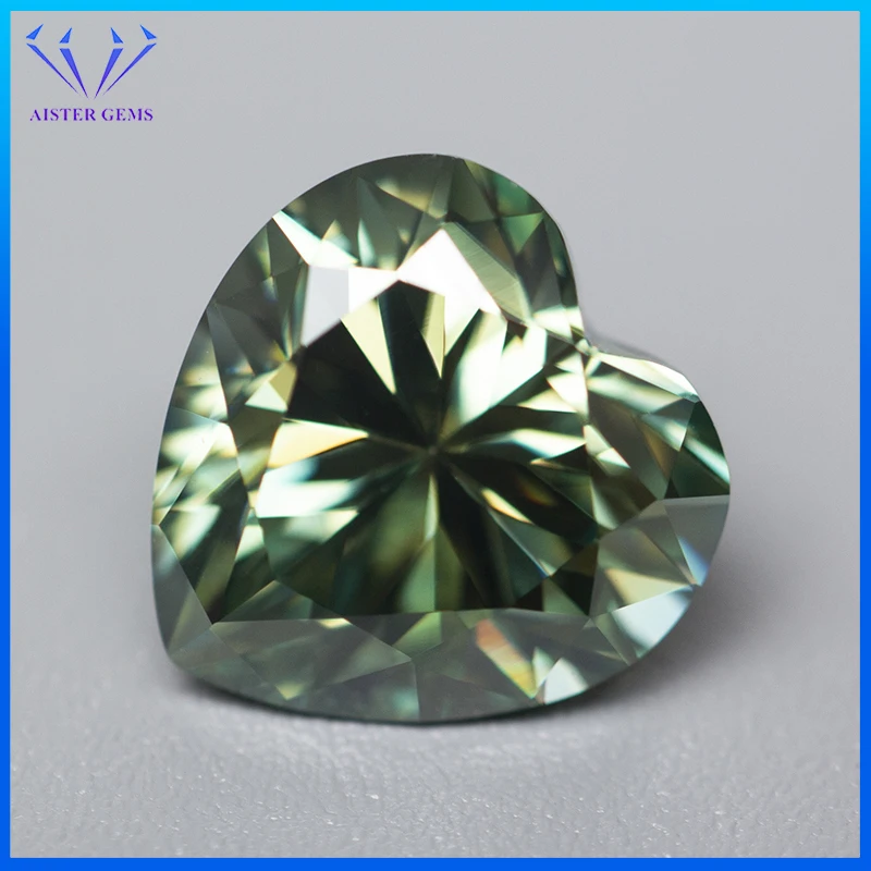 Exquisite New Yellowish Green Heart Shape Moissanite Loose Stones 0.5 - 3.0ct VVS1 Clarity come with GRA Report
Exquisite New Yellowish Green Heart Shape Moissanite Loose Stones 0.5 - 3.0ct VVS1 Clarity come with GRA Report