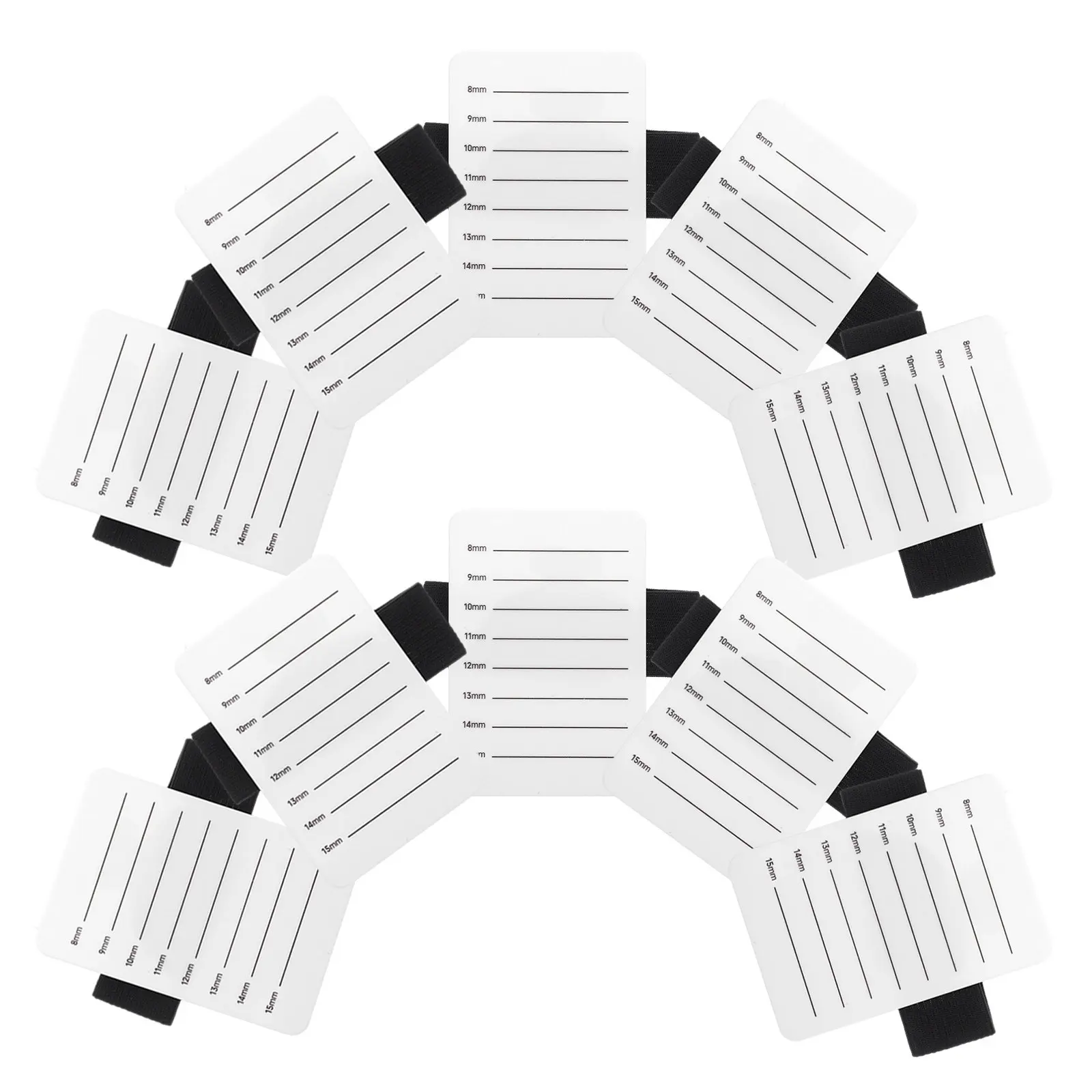 15Sets Acrylic Eyelash Extension Pallet Lash Holder Board Clear Surface Easy to Clean 8-15mm Eyelash Board Lash Holder Tray
15Sets Acrylic Eyelash Extension Pallet Lash Holder Board Clear Surface Easy to Clean 8-15mm Eyelash Board Lash Holder Tray