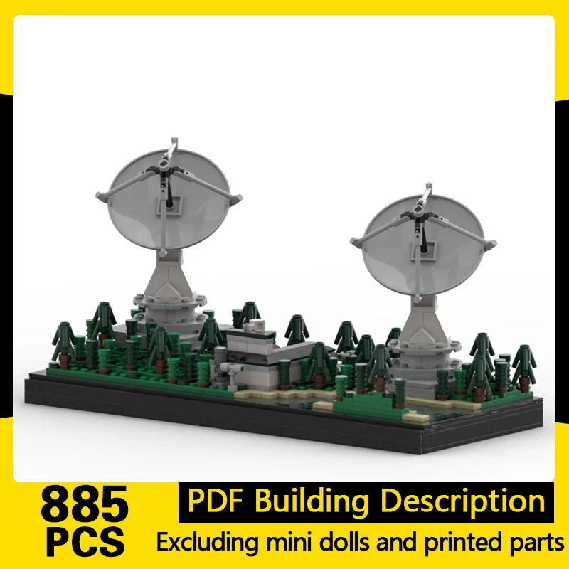 City Street View Model MOC Building Bricks Radio Astronomy Station Modular Technology Gifts Holiday Assemble Children Toys Suit
City Street View Model MOC Building Bricks Radio Astronomy Station Modular Technology Gifts Holiday Assemble Children Toys Suit