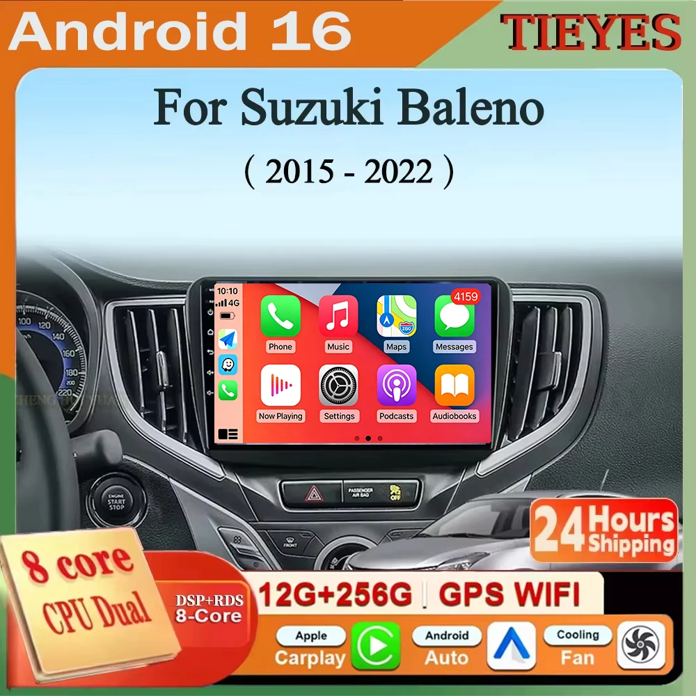 Android 16 для Suzuki Baleno 2015-2022: GPS-экран с поддержкой камеры заднего вида, CarPlay, OBD, автомобильная мультимедийная система, радио, видеоплеер, Wi-Fi, 4G, DS
Android 16 для Suzuki Baleno 2015-2022: GPS-экран с поддержкой камеры заднего вида, CarPlay, OBD, автомобильная мультимедийная система, радио, видеоплеер, Wi-Fi, 4G, DS