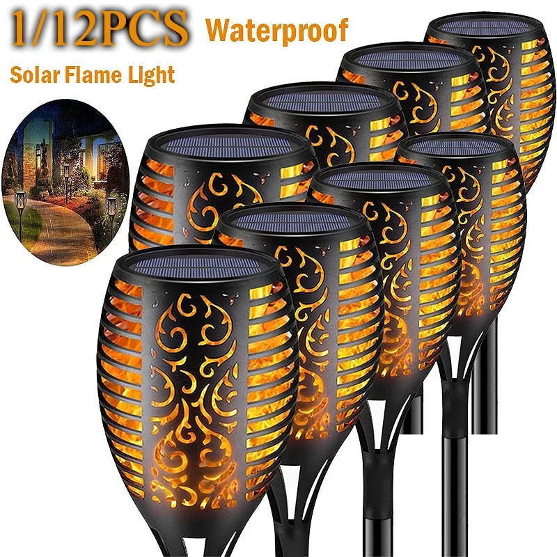 1/2/4/6/8/10/12Pcs Solar Flame Torch Light Flickering Light Waterproof Garden Decoration Outdoor Lawn Path Yard Patio Floor Lamp
1/2/4/6/8/10/12Pcs Solar Flame Torch Light Flickering Light Waterproof Garden Decoration Outdoor Lawn Path Yard Patio Floor Lamp
