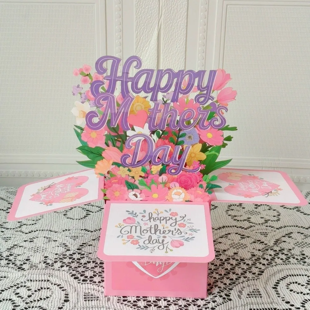 Floral Bouquet Mother's Day Cards Express Gratitude Cardstock Thank You Card Blessings Message Holiday Cards Message Cards
Floral Bouquet Mother's Day Cards Express Gratitude Cardstock Thank You Card Blessings Message Holiday Cards Message Cards