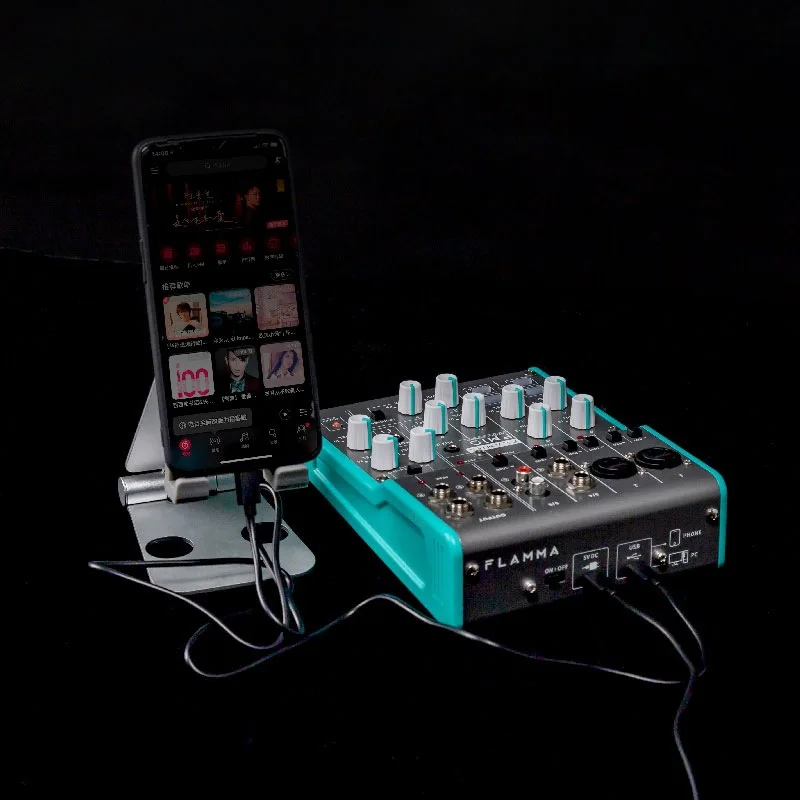 Mixer Sound Card Computer Mobile Phone Live Artifact Network Karaoke Recording Arranger FM10
Mixer Sound Card Computer Mobile Phone Live Artifact Network Karaoke Recording Arranger FM10