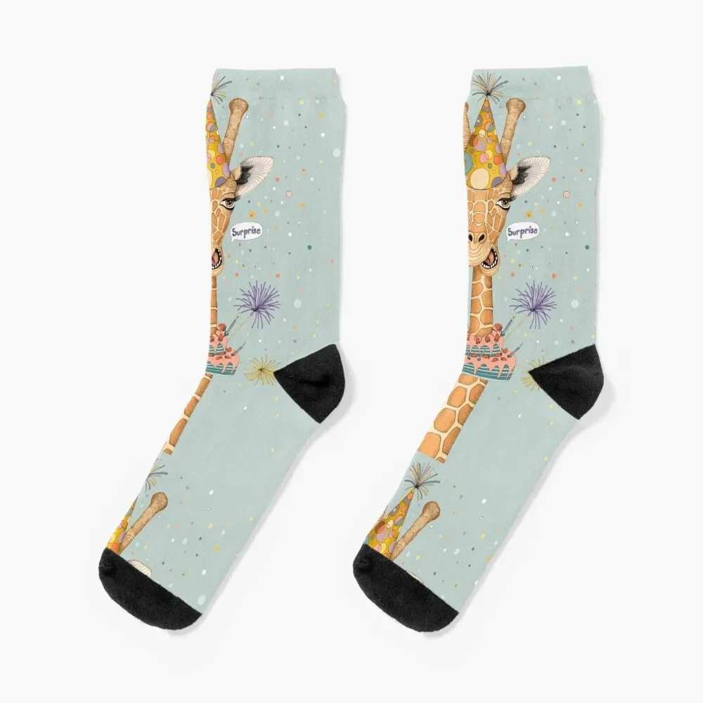 Surprise Happy Birthday Giraffe Socks short Antiskid soccer Socks Girl Men's
Surprise Happy Birthday Giraffe Socks short Antiskid soccer Socks Girl Men's