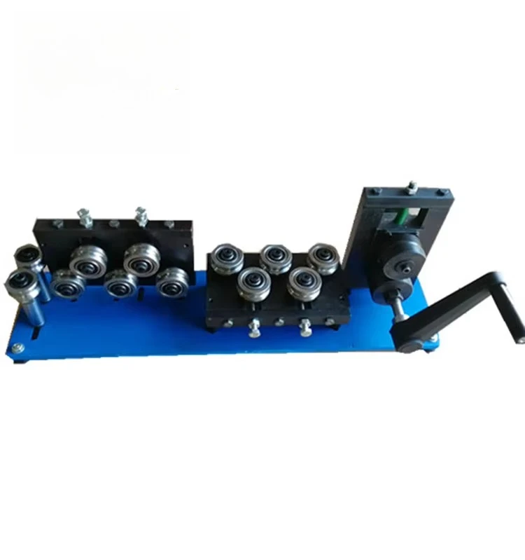 Qipang Made In China For Sale JZQ10/53/42 6mm 8mm 10mm Hand Crank Pipe Copper Steel Iron Wire Straightener Machine
Qipang Made In China For Sale JZQ10/53/42 6mm 8mm 10mm Hand Crank Pipe Copper Steel Iron Wire Straightener Machine