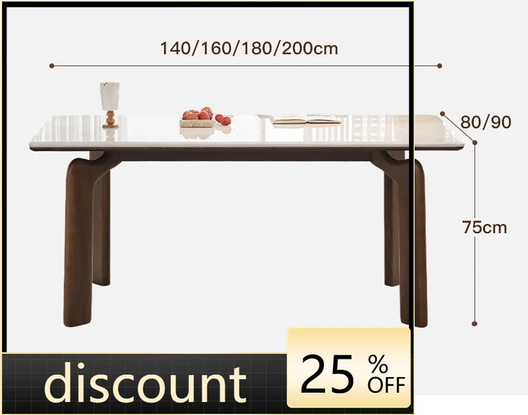 LMM light luxury ash wood solid wood dining table modern simple bright marble rectangular dining table
LMM light luxury ash wood solid wood dining table modern simple bright marble rectangular dining table