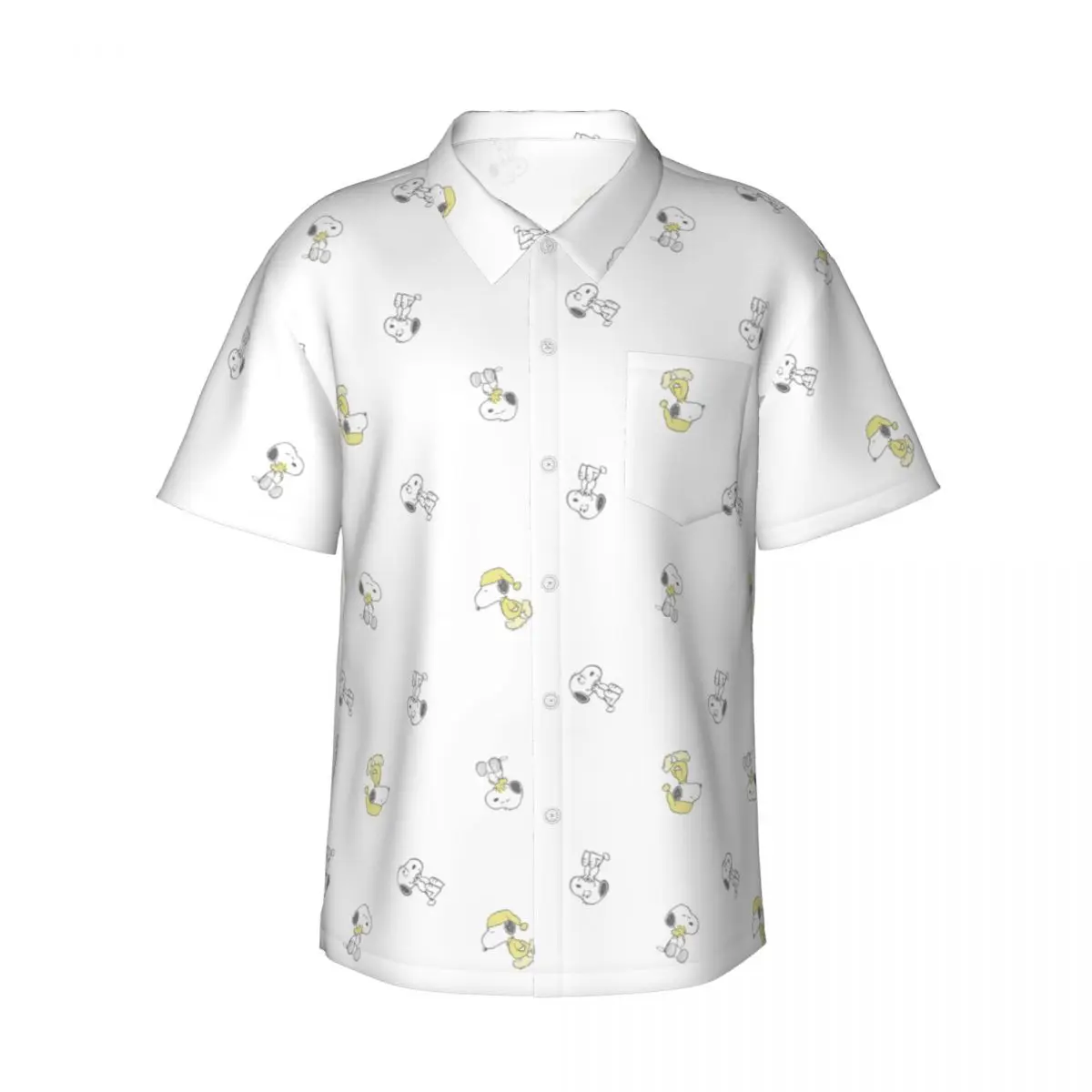 Casual Daily Cute Cartoon Snoopy Shirt Unisex Printed Shirts Men's Summer Loose Blouse
Casual Daily Cute Cartoon Snoopy Shirt Unisex Printed Shirts Men's Summer Loose Blouse