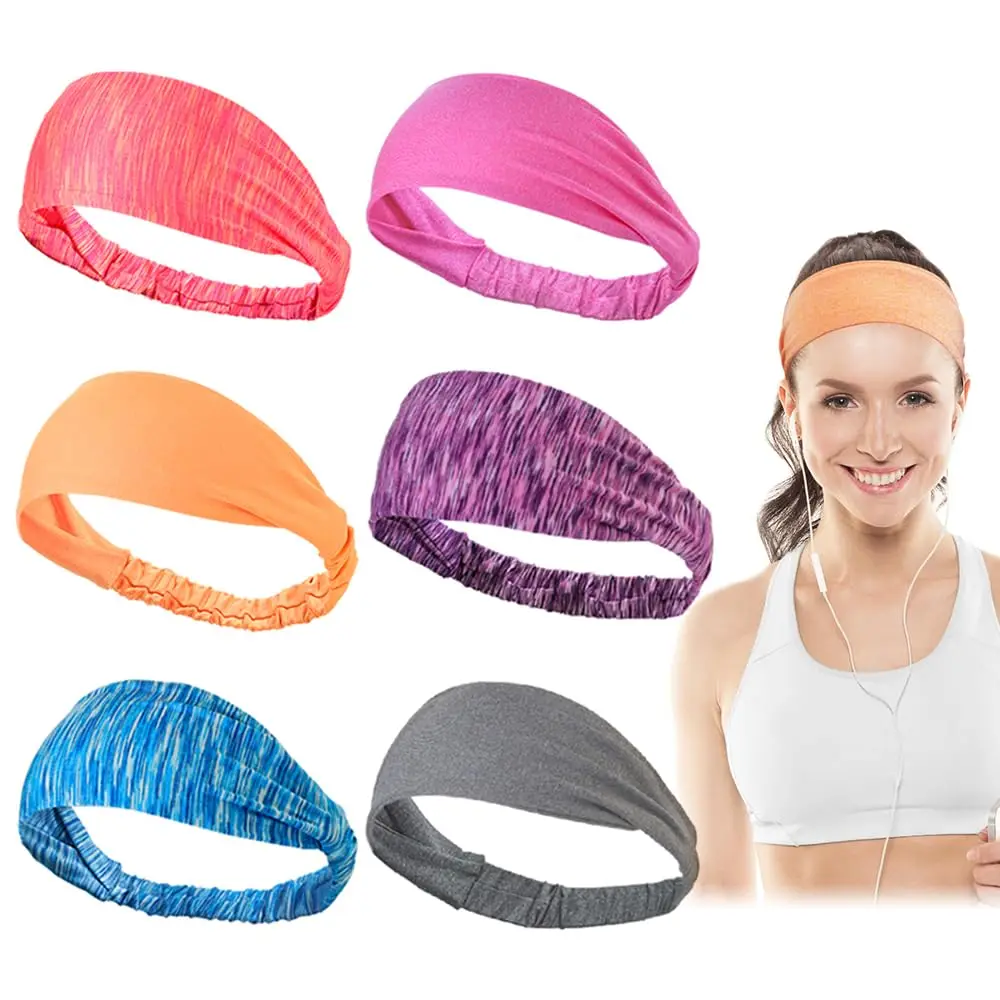 Workout Headbands for Women Athletic, Sweatbands, Sports Headbands for Exercise, 6 Pieces
Workout Headbands for Women Athletic, Sweatbands, Sports Headbands for Exercise, 6 Pieces