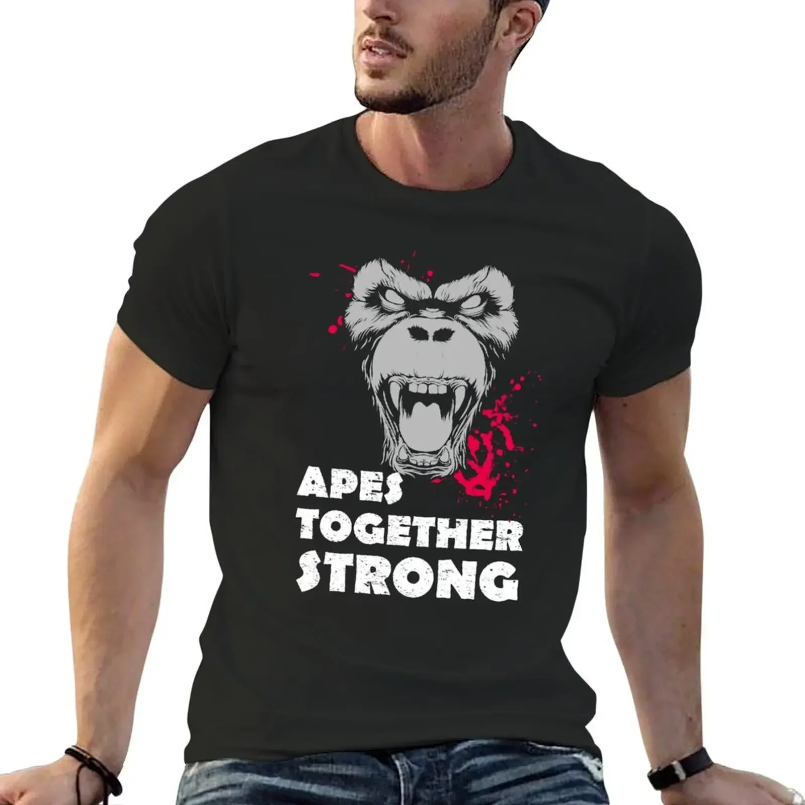 Apes Together Strong T-Shirt vintage graphic tee luxury clothing labubu t shirt for men
Apes Together Strong T-Shirt vintage graphic tee luxury clothing labubu t shirt for men