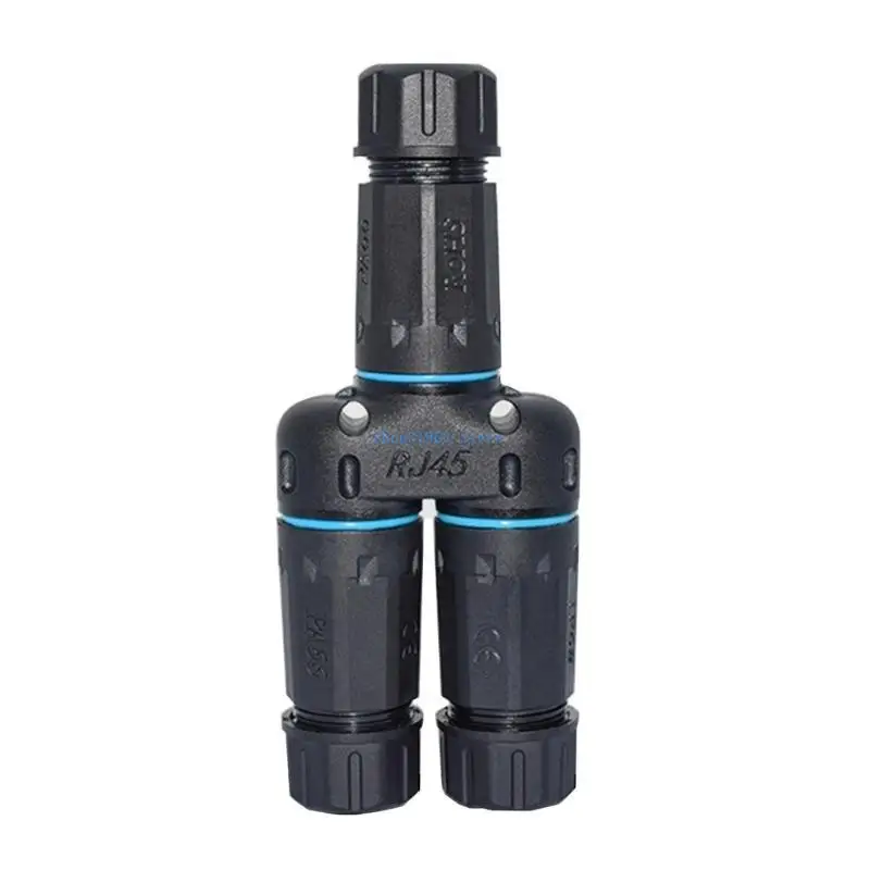 L4MA RJ45 8P8C CAT6 1 to 2 Female to Female Ethernet Coupler IP68 Waterproof and Durability for Outdoor Use Reliabled 
L4MA RJ45 8P8C CAT6 1 to 2 Female to Female Ethernet Coupler IP68 Waterproof and Durability for Outdoor Use Reliabled
