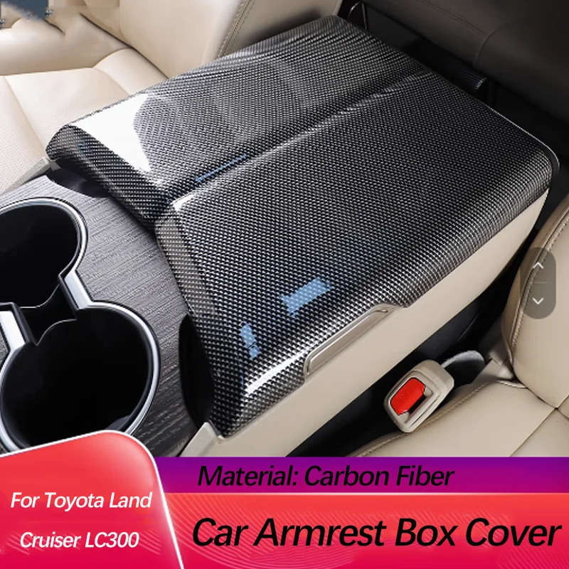 For Toyota Land Cruiser LC300 2024 2025 Carbon Fiber Car Center Console Armrest Storage Box Panel Cover Trim Car Accessories
For Toyota Land Cruiser LC300 2024 2025 Carbon Fiber Car Center Console Armrest Storage Box Panel Cover Trim Car Accessories
