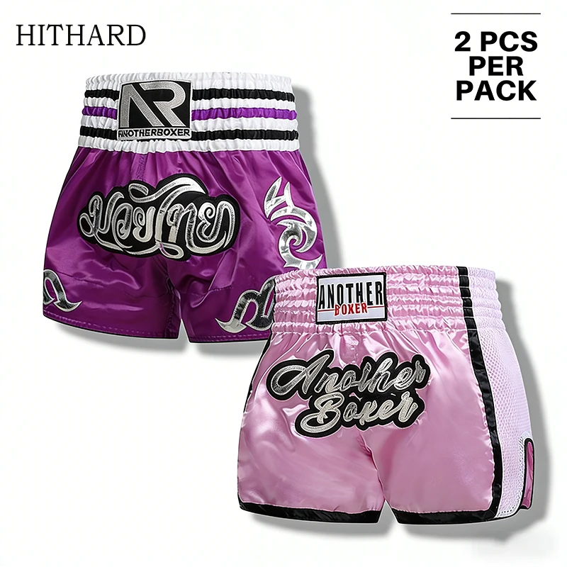 Комплект из 2 шорт для тайского бокса (мужские, женские, детские) – быстросохнущие, дышащие тренировочные шорты для кикбоксинга, ММА и фитнес-бокса
Комплект из 2 шорт для тайского бокса (мужские, женские, детские) – быстросохнущие, дышащие тренировочные шорты для кикбоксинга, ММА и фитнес-бокса