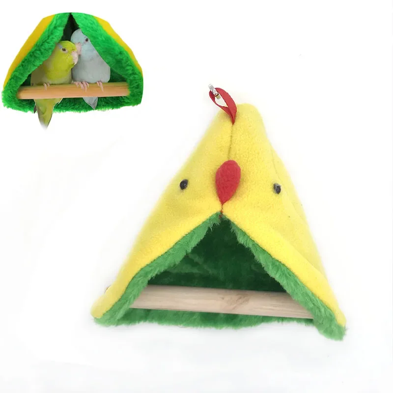 Warm Soft Plush Bird Parrot Hammock Hanging Bed Triangle Bird Parrot Nest Pet Cave Cage House For Small Animals
Warm Soft Plush Bird Parrot Hammock Hanging Bed Triangle Bird Parrot Nest Pet Cave Cage House For Small Animals