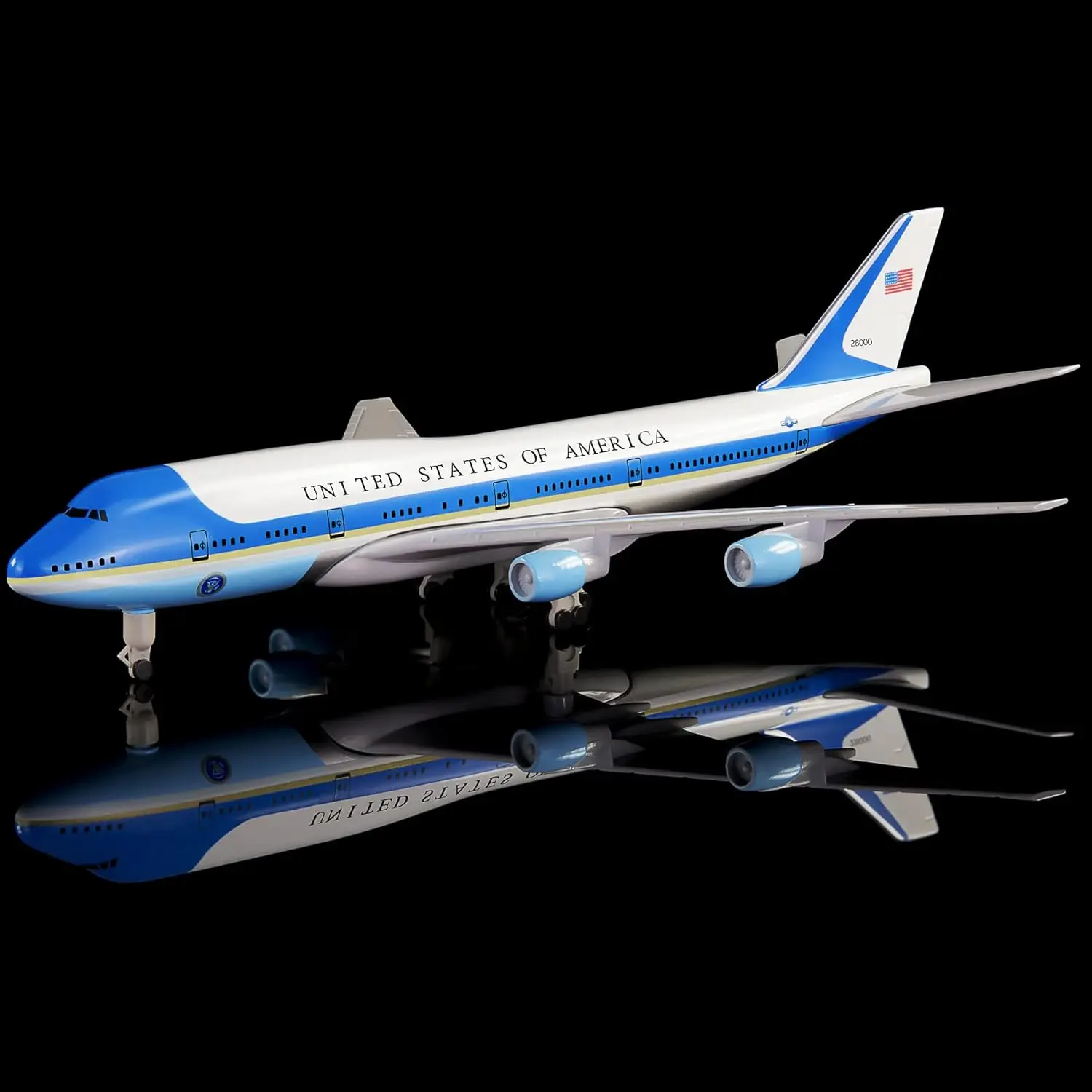 1/300 Scale Air Force One B747 Airplane Model Toy Kit with Stand wheel for Collections and Displays or child toy plane Gift
1/300 Scale Air Force One B747 Airplane Model Toy Kit with Stand wheel for Collections and Displays or child toy plane Gift