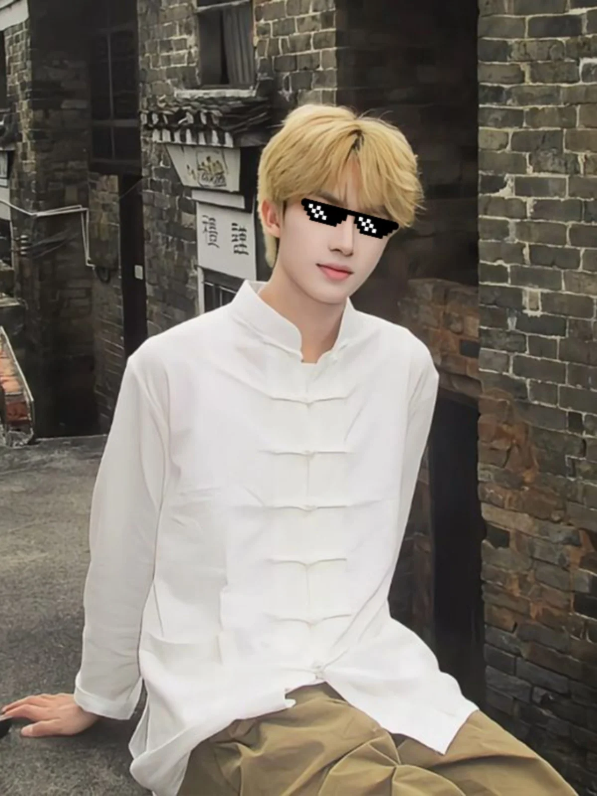 White Cotton Linen Men's Long Sve irt Autumn Faionable Traditional Chinese Sle Trendy Brand National Sle Haome ...
White Cotton Linen Men's Long Sve irt Autumn Faionable Traditional Chinese Sle Trendy Brand National Sle Haome ...