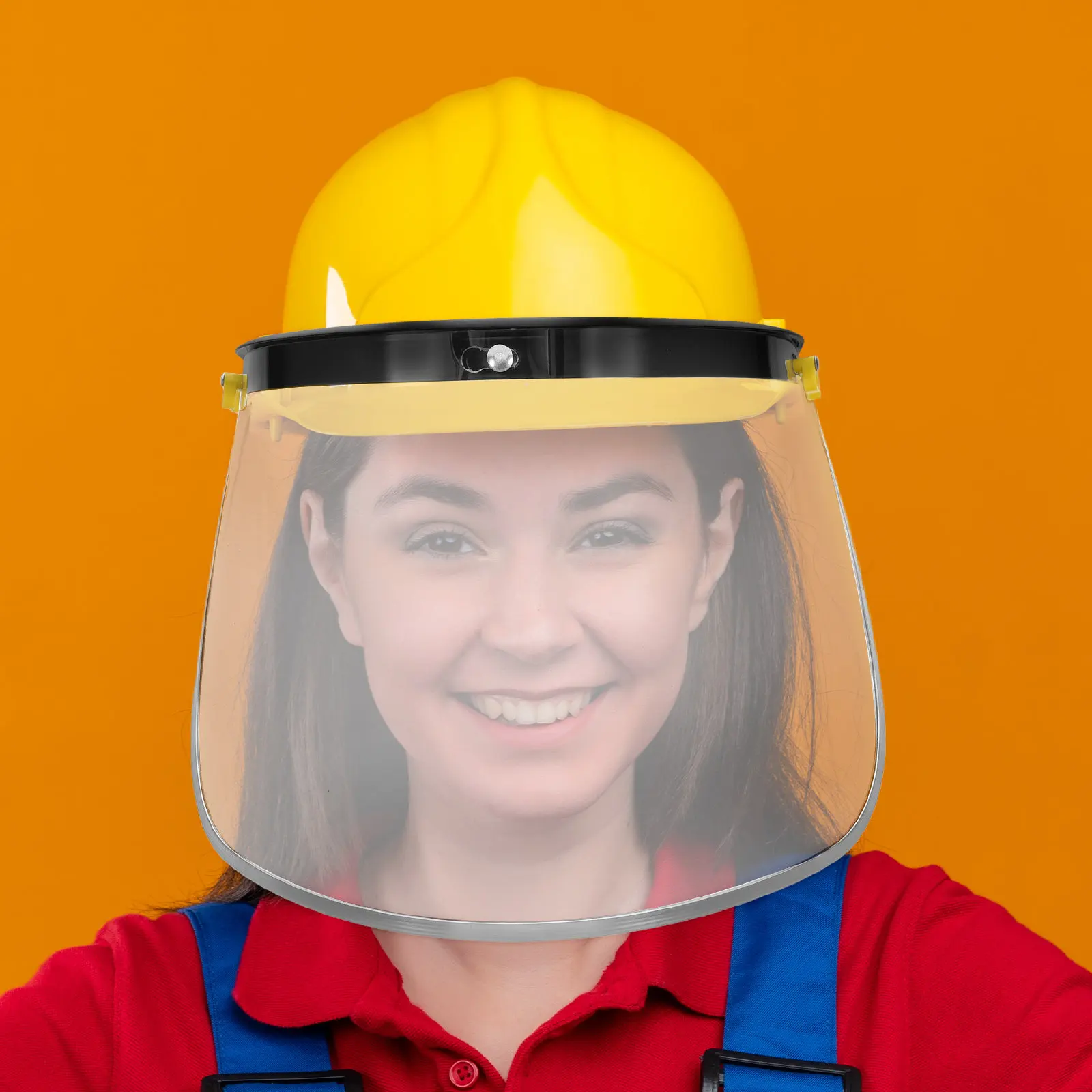 High Temperature Resistant Safety Transparent Heat Insulation Shield Full Face Protective Visor for Construction Welding
High Temperature Resistant Safety Transparent Heat Insulation Shield Full Face Protective Visor for Construction Welding