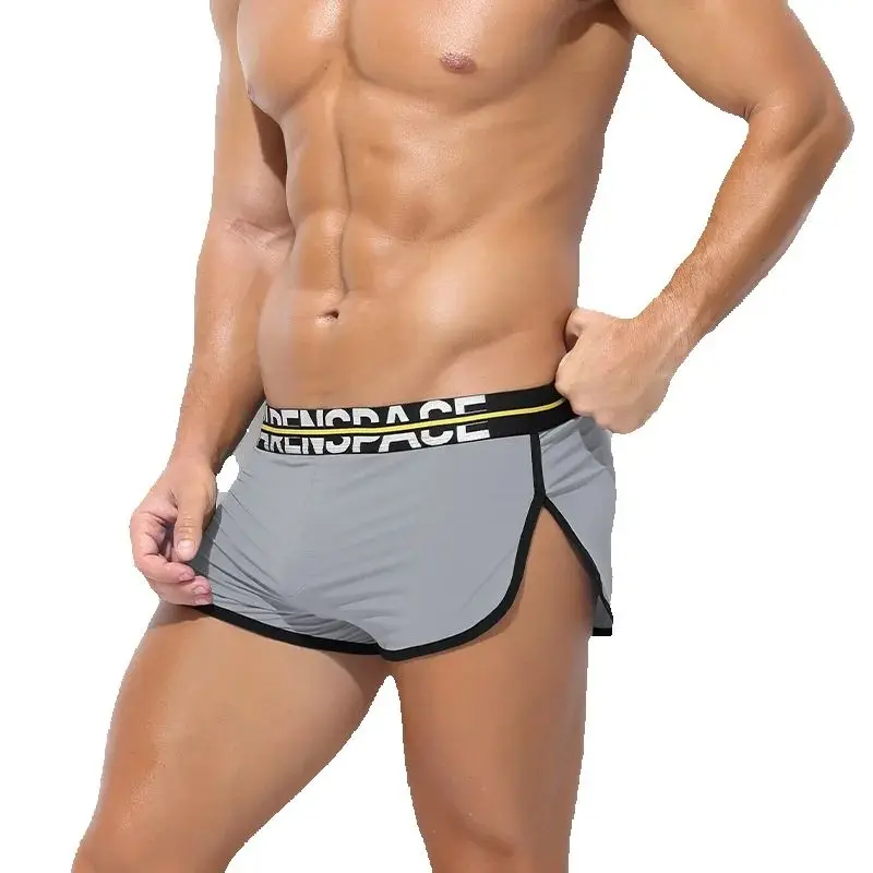 Мужские боксеры, летние свободные спортивные шорты Aro, нижнее белье из ледяного шелка, дышащая домашняя одежда большого размера, высокоэластичные боксеры с выпуклым мешочком
Мужские боксеры, летние свободные спортивные шорты Aro, нижнее белье из ледяного шелка, дышащая домашняя одежда большого размера, высокоэластичные боксеры с выпуклым мешочком