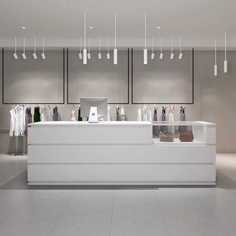 Designer Elegant Reception Desks Simple Luxury Boutique Computer Corner Business Reception Desks Display Toonbank Furniture
Designer Elegant Reception Desks Simple Luxury Boutique Computer Corner Business Reception Desks Display Toonbank Furniture