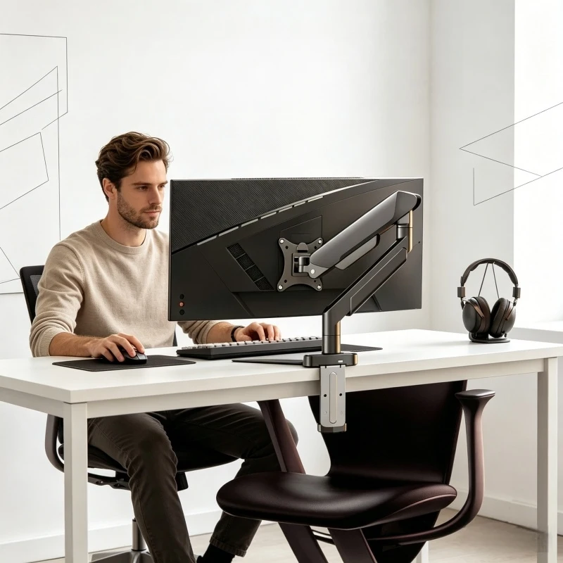 2026 New Universal Single Monitor Arm Desk Mount Stand Up To 32 Inches 19.8 Lbs Full Motion Swivel Tilt Height Adjustable Bracke
2026 New Universal Single Monitor Arm Desk Mount Stand Up To 32 Inches 19.8 Lbs Full Motion Swivel Tilt Height Adjustable Bracke