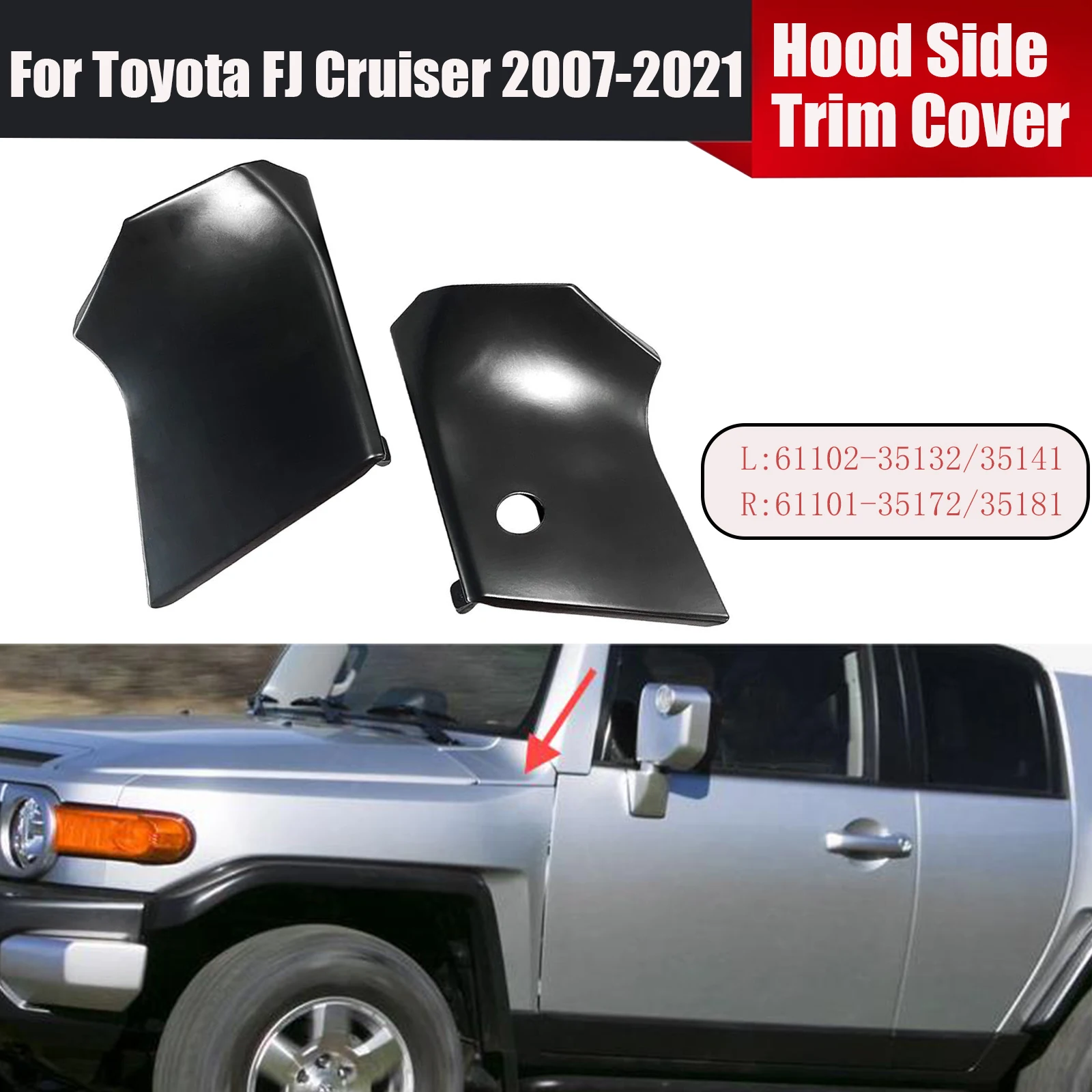 Задняя крышка для Toyota FJ Cruiser 2007-2021, задняя крышка, устойчивая к царапинам, замена черной панели
Задняя крышка для Toyota FJ Cruiser 2007-2021, задняя крышка, устойчивая к царапинам, замена черной панели
