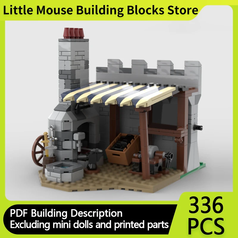 Medieval Castle Model MOC Building Bricks Village Tools Shop Modular Technology Gifts Holiday Assemble Children Toys Suit
Medieval Castle Model MOC Building Bricks Village Tools Shop Modular Technology Gifts Holiday Assemble Children Toys Suit