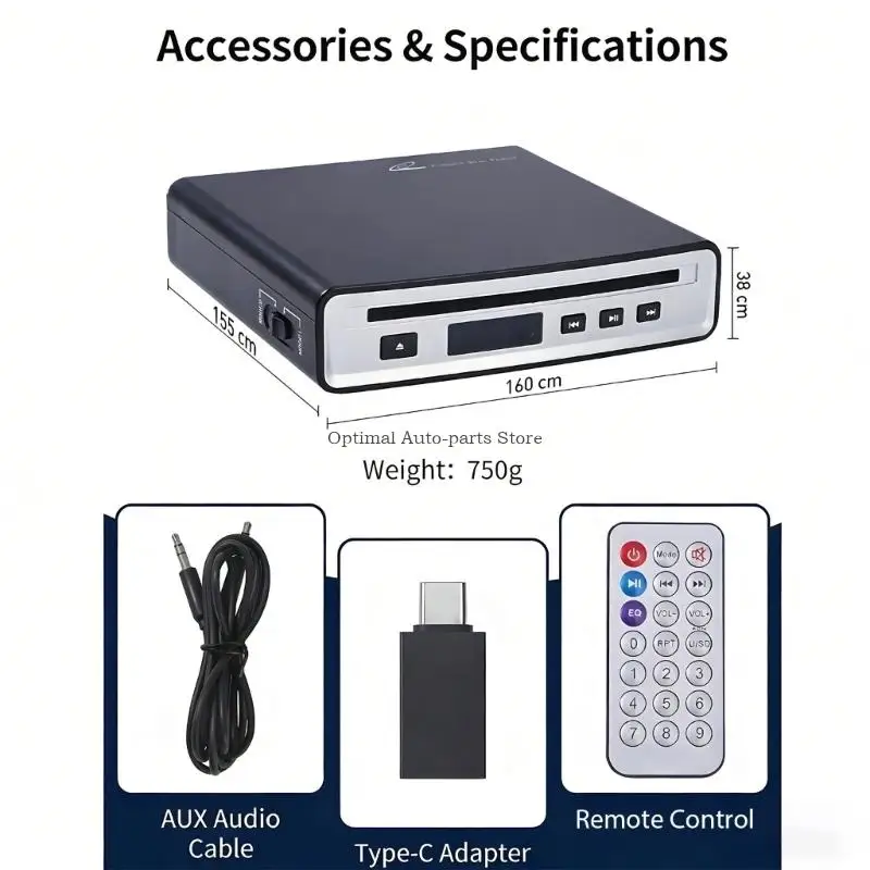 Clear Sound Auto Music Unit Contains USB Slot And Aux Connection
Clear Sound Auto Music Unit Contains USB Slot And Aux Connection