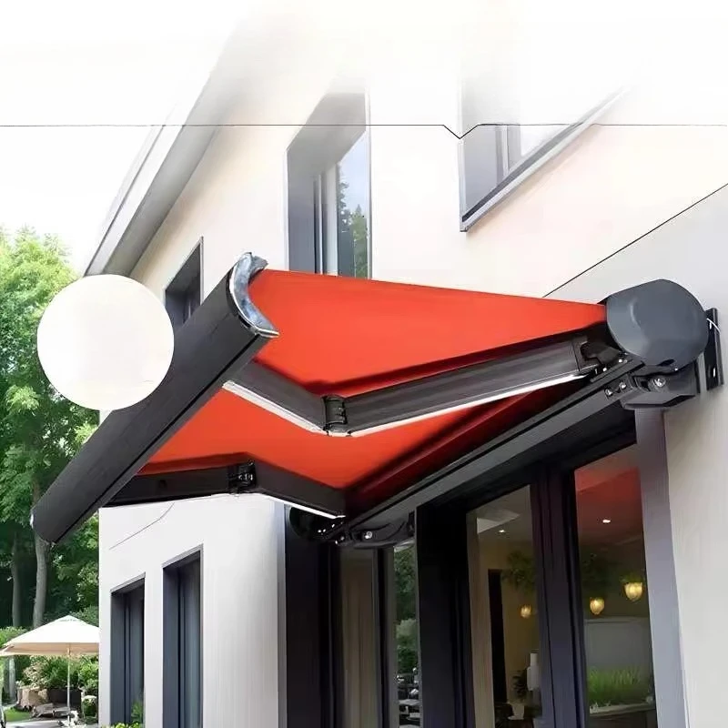UV Protection Rainproof Motorized Modern Outdoor Villa Garden Aluminum Retractable Awning With LED Lighting Balcony Terrace
UV Protection Rainproof Motorized Modern Outdoor Villa Garden Aluminum Retractable Awning With LED Lighting Balcony Terrace