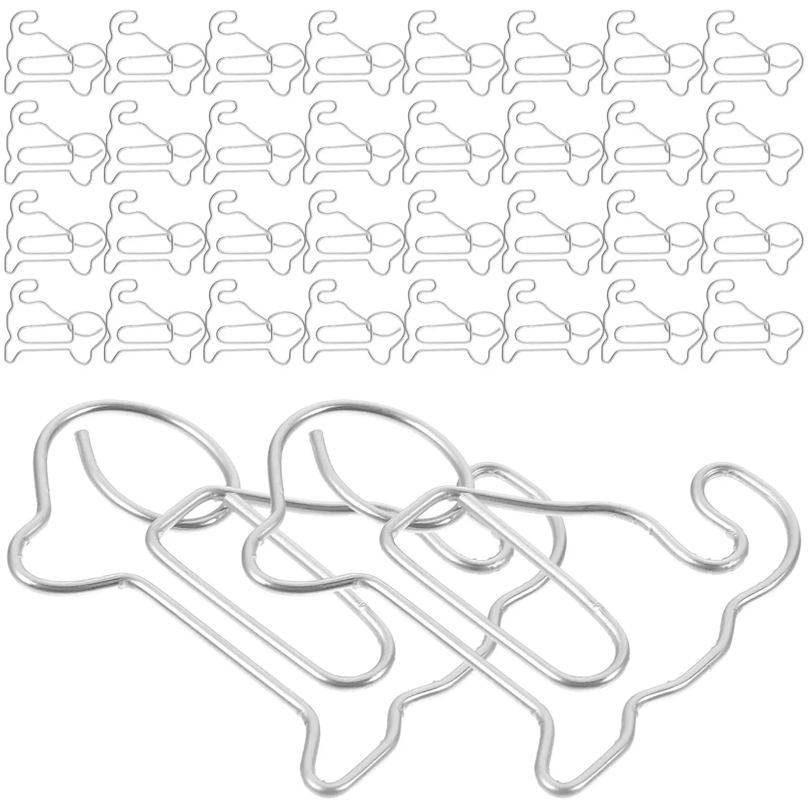 50 Pcs Sitting Dog Book Clips Metal Paperclips Creative Office Supplies Student Document Organization Decorative Gifts
50 Pcs Sitting Dog Book Clips Metal Paperclips Creative Office Supplies Student Document Organization Decorative Gifts