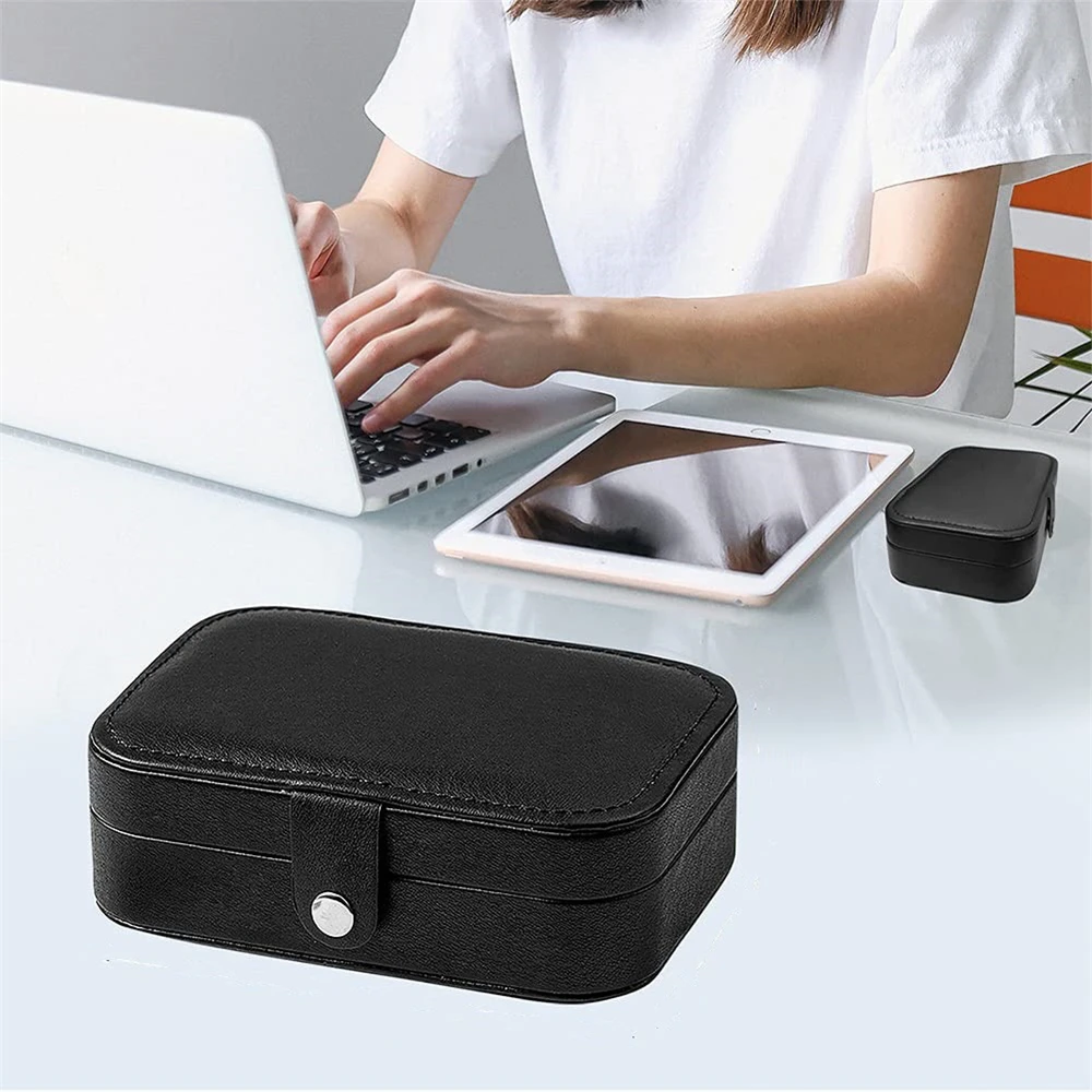 1PC Double-Layer Jewelry Storage Box Portable Travel Jewelry Holder Organizer Storage Display Ring Necklace Stand For Jewelry
1PC Double-Layer Jewelry Storage Box Portable Travel Jewelry Holder Organizer Storage Display Ring Necklace Stand For Jewelry