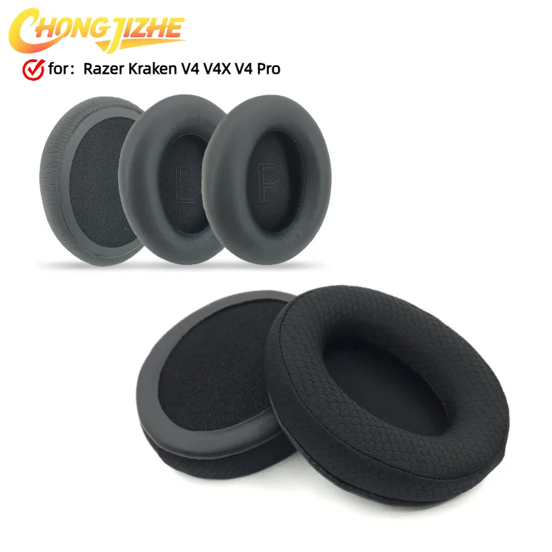 CHONGJIZHE Replacement Ear Pads For Razer Kraken V4 V4X V4 Pro Headphones Memory Foam Ear Cushions High Quality
CHONGJIZHE Replacement Ear Pads For Razer Kraken V4 V4X V4 Pro Headphones Memory Foam Ear Cushions High Quality