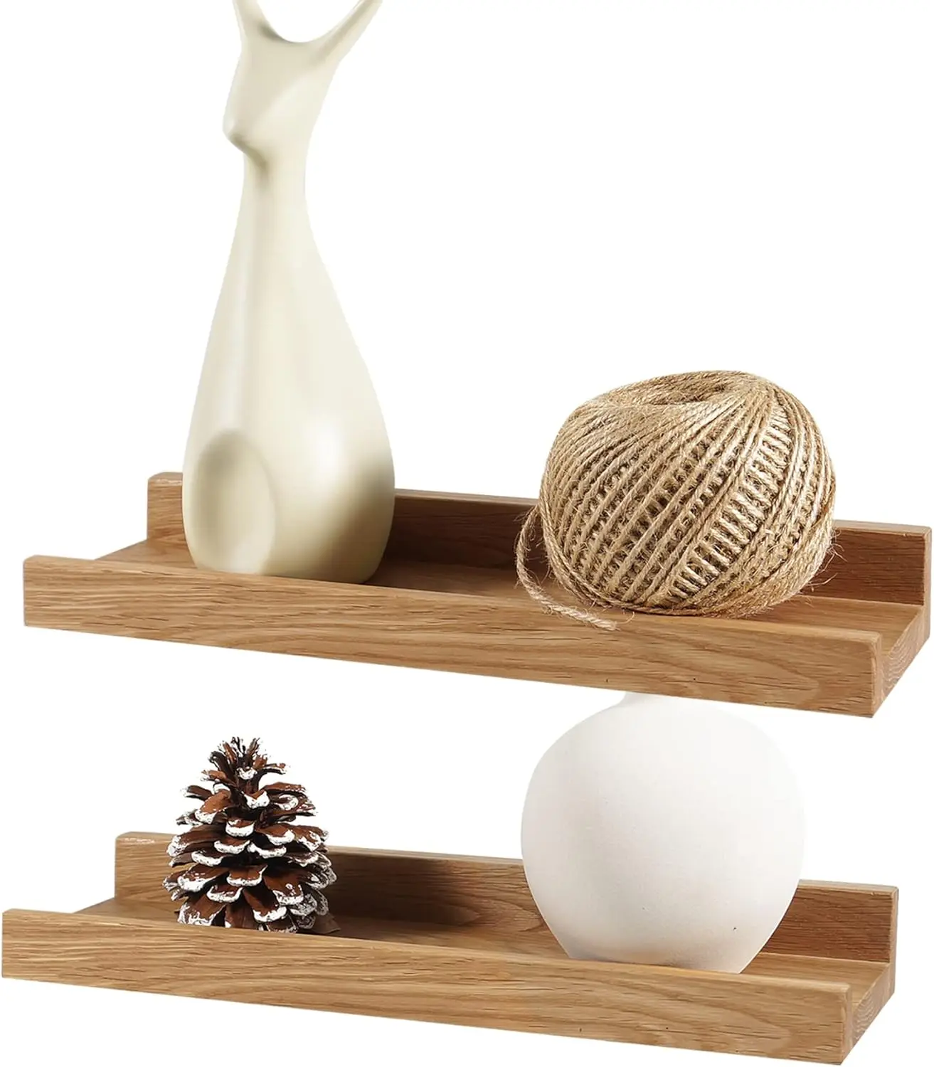 Floating Shelves Wall Mounted, 12 Inch Solid Oak Wood Shelf for Decor and Storage, Picture Ledge for Bedroom Bathroom L
Floating Shelves Wall Mounted, 12 Inch Solid Oak Wood Shelf for Decor and Storage, Picture Ledge for Bedroom Bathroom L