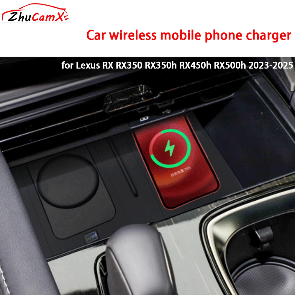 for Lexus RX RX350 RX350h RX450h RX500h 2023-2025 Center Console Storage Wireless Mobile Phone Charger 18W iPhone Fast Charging
for Lexus RX RX350 RX350h RX450h RX500h 2023-2025 Center Console Storage Wireless Mobile Phone Charger 18W iPhone Fast Charging