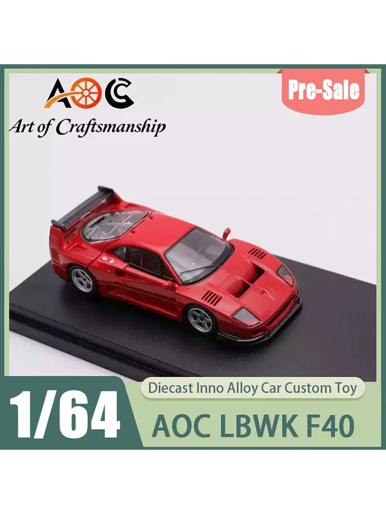 Pre-Sale Aoc 1:64 Lbwk F40 Full Open Doors Hood Engine Cover Gloss Red Static Alloy Widebody Diecast Collectible Car Toys Gifts
Pre-Sale Aoc 1:64 Lbwk F40 Full Open Doors Hood Engine Cover Gloss Red Static Alloy Widebody Diecast Collectible Car Toys Gifts
